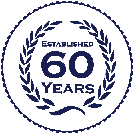 60 years badge